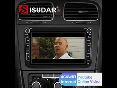 For Skoda golf Polo Car GPS navigation Auto radio 2 Din HD QLED 1280*720P