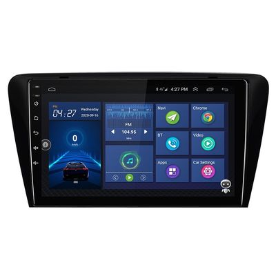 Gps 2014 do carro de Skoda Octavia Media Player com Buletooth 1080P