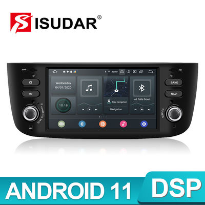 1 autorrádio 4G do controle da voz de Android 11 do ruído para Fiat Punto grandioso Evo